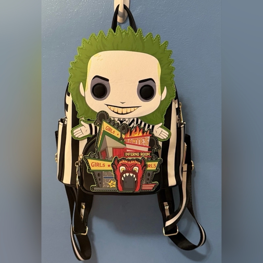 Beetlejuice Character Backpack - image 1